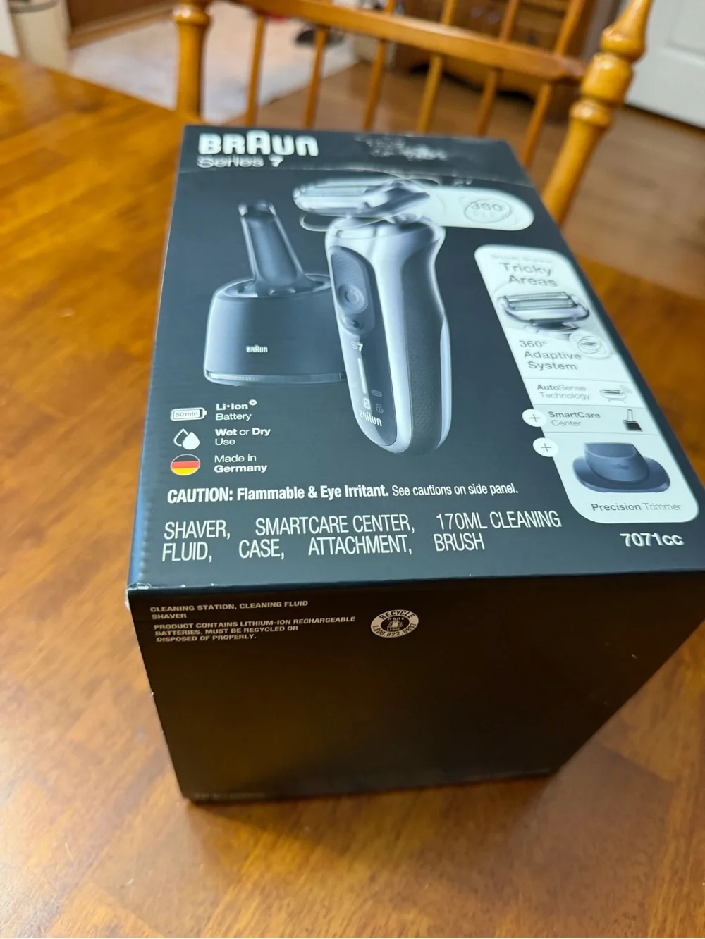 Brand New BRAUN Series 7 360 Degrees Adaptive System Men’s Shaver Retail $179